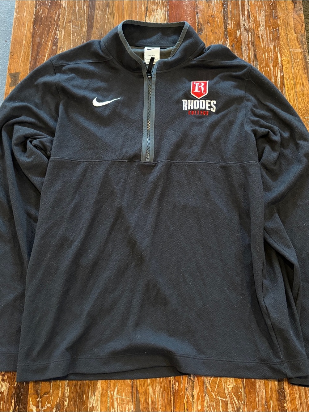 Nike Black Rhodes College Half-Zip Pullover